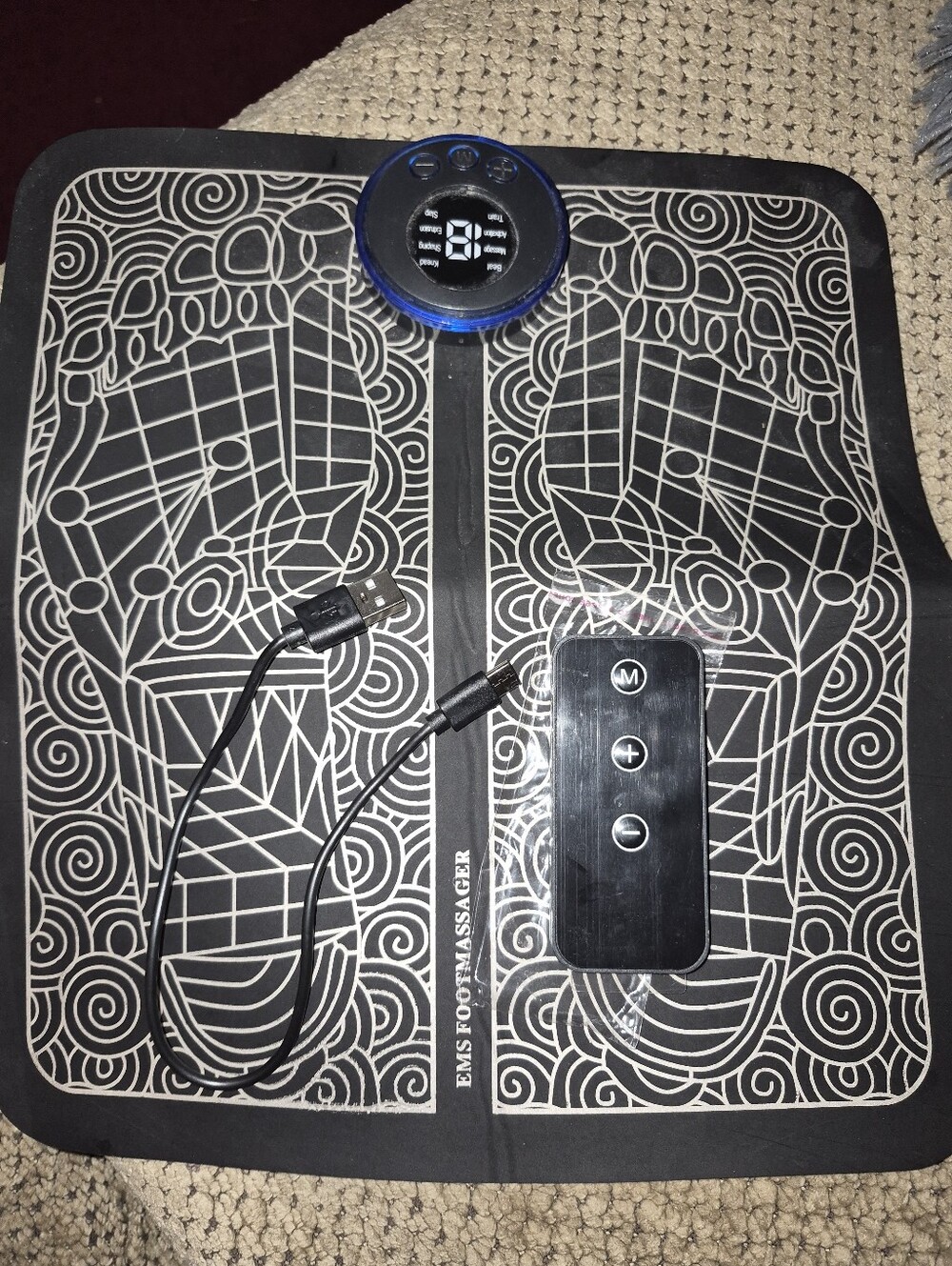 EMS Foot Massager with Remote
